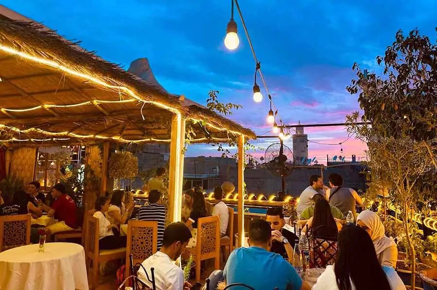 Restaurant Rooftop Marrakech